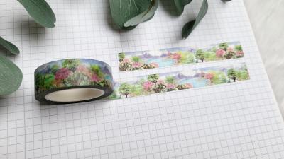 Washi Tape Landschaft